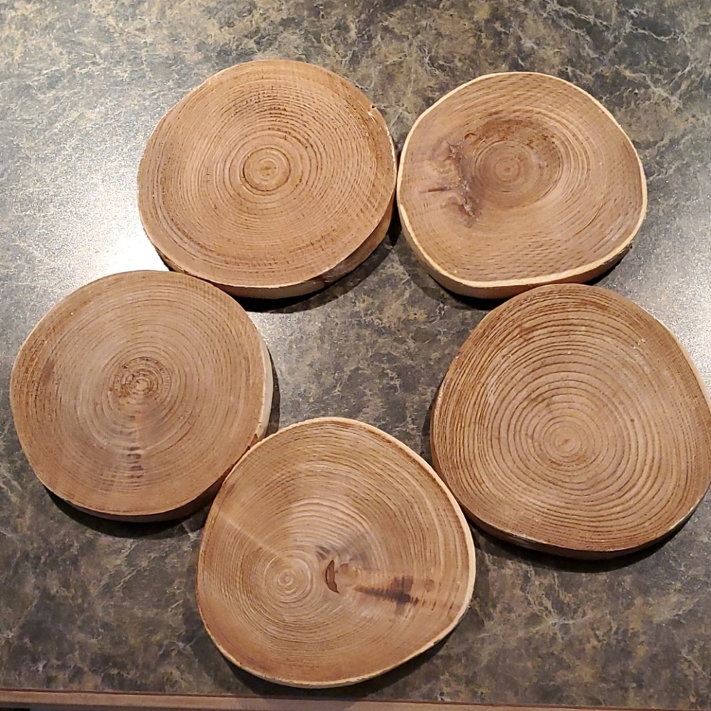 Set of 5 coasters